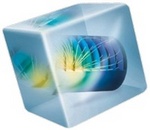 بررسی خطوط پتانسیل با استفاده از نرم افزار comsol